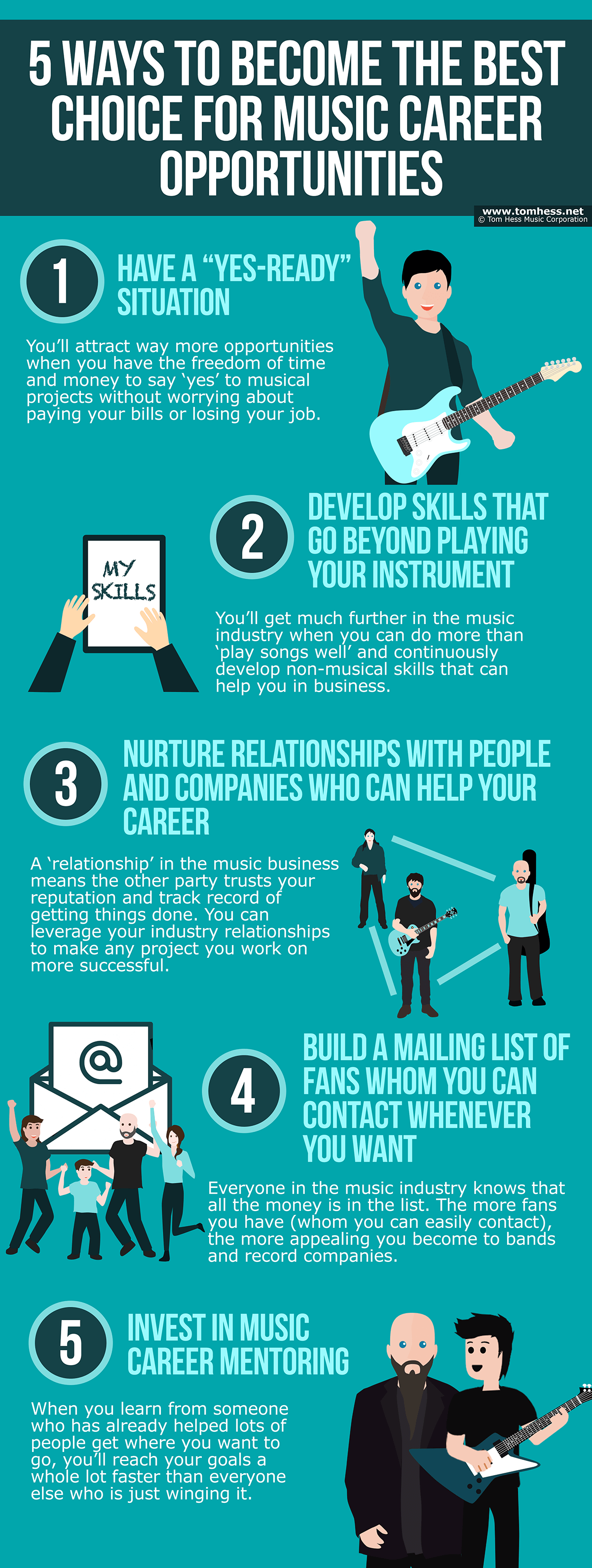 5 Ways To Become The Best Choice For Music Career Opportunities
