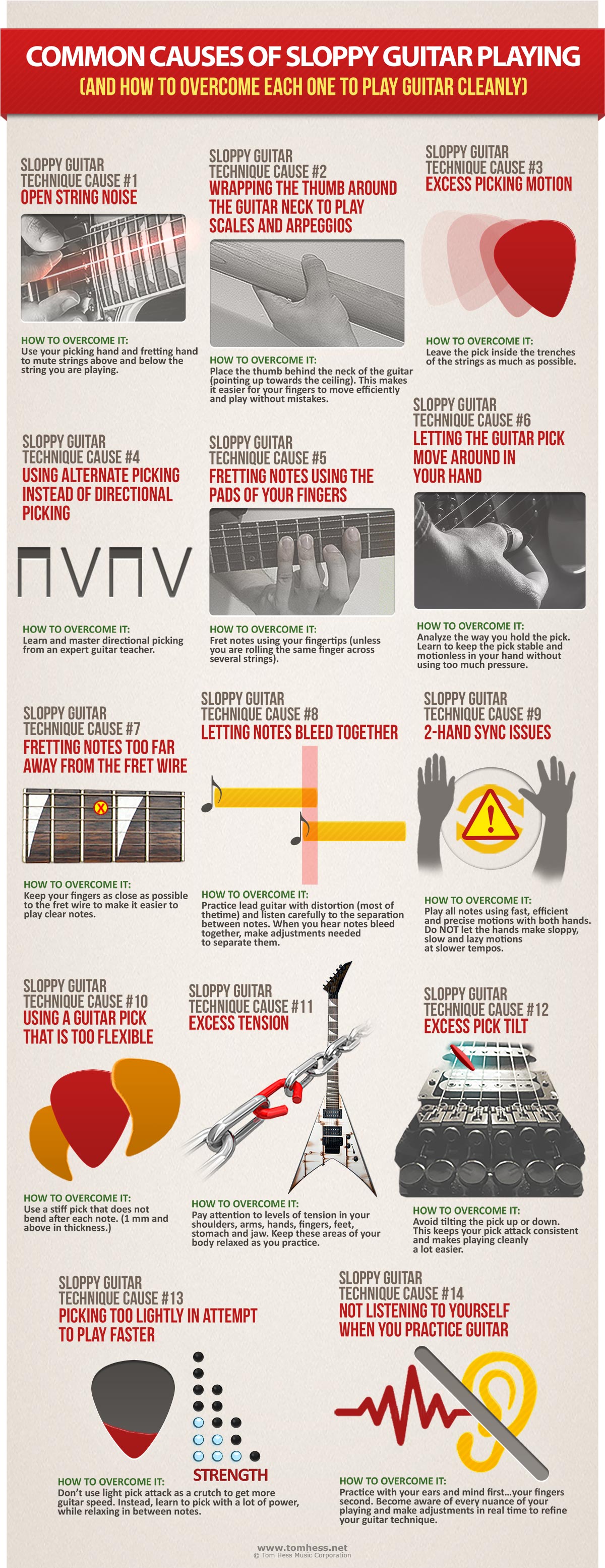 Fix Sloppy Guitar Playing