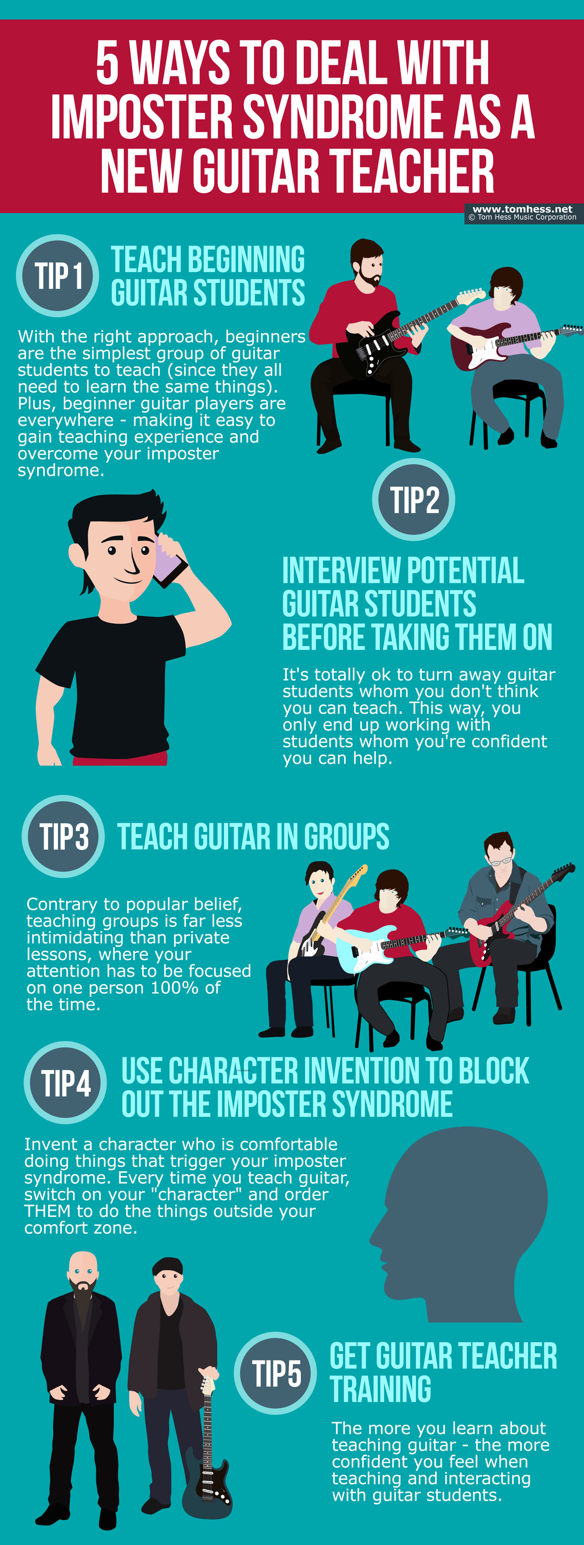 5 Ways To Deal With Imposter Syndrome As A New Guitar Teacher