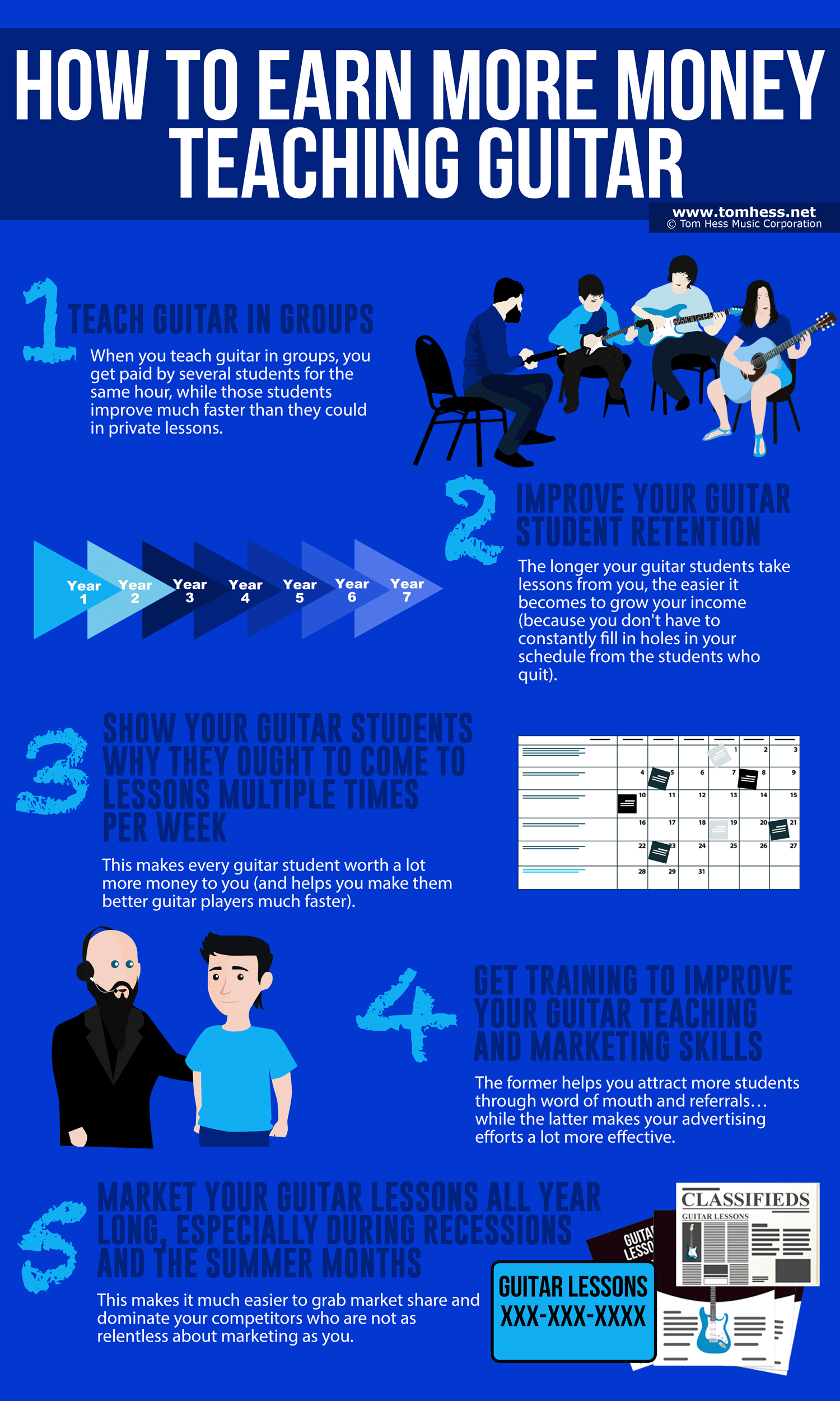 How To Earn More Money Teaching Guitar