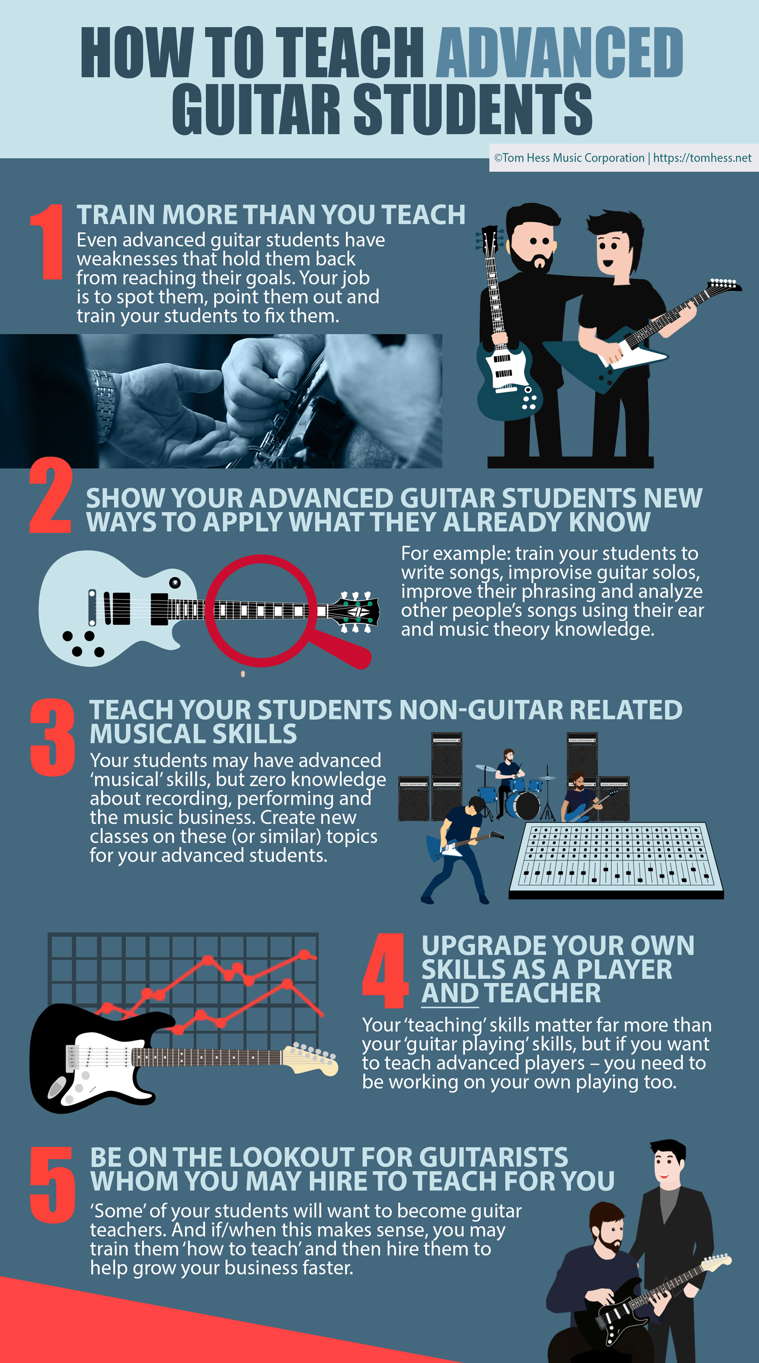 How To Teach Advanced Guitar Students