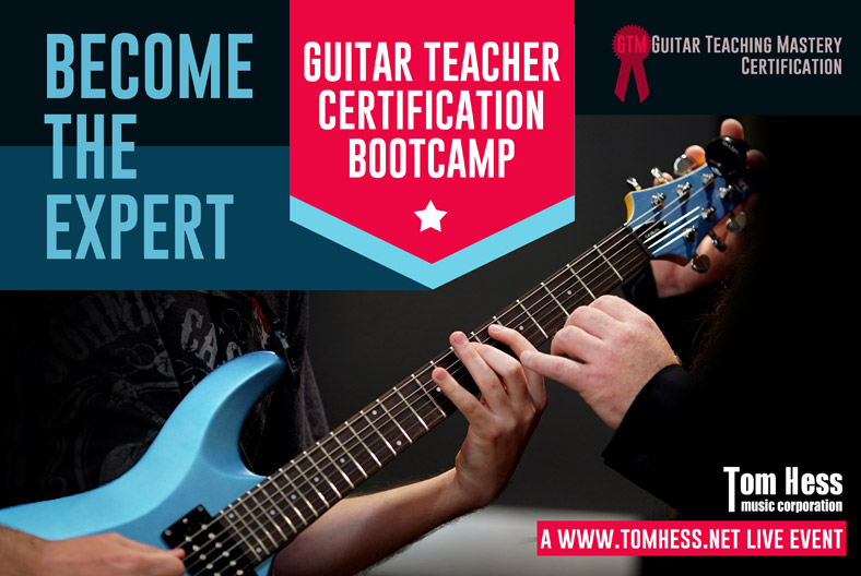 Guitar Teacher Certification Bootcamp Live Event For Guitar Teachers