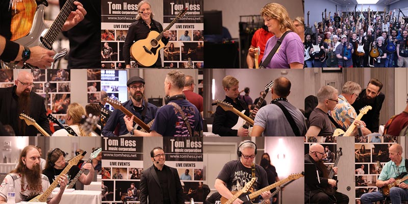 Guitar Playing Event Tom Hess HESSFEST