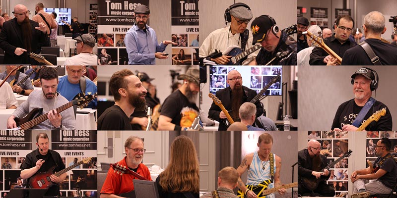 Live Guitar Playing Event Tom Hess