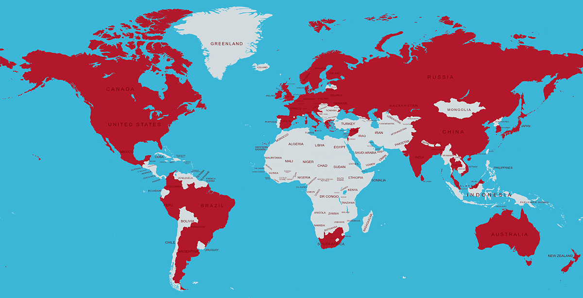 Tom Hess Events Attendees Map
