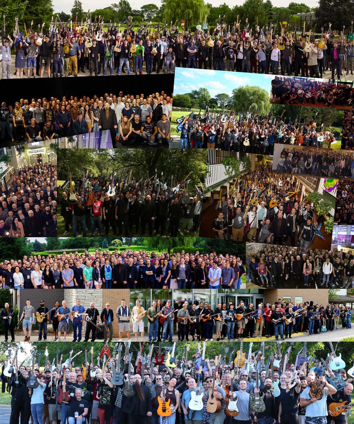 Students At Guitar Training Events