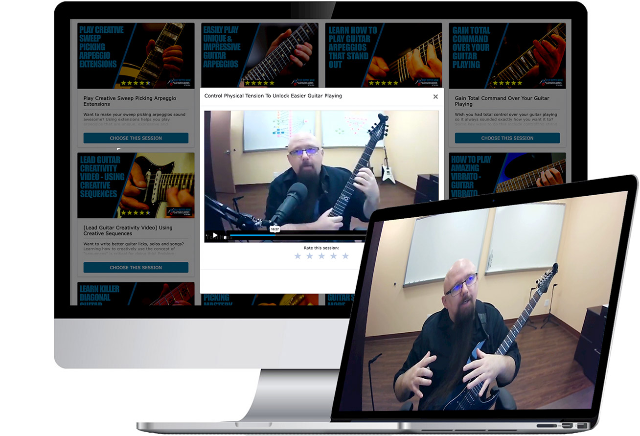 Online guitar classes