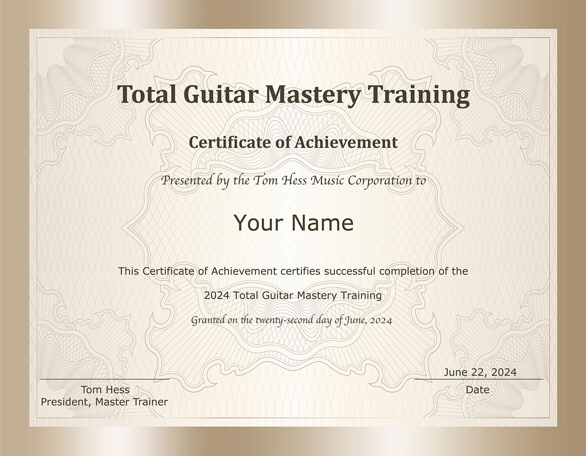 Guitar mastery store