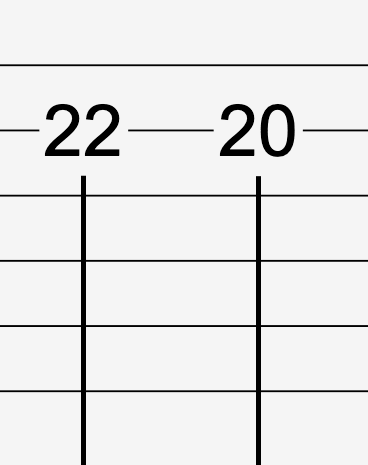 two notes